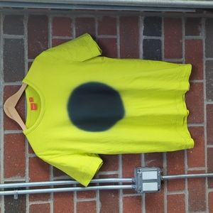 Hugo Boss Electric Neon Graphic Short Sleeve T-shirt Size Large L Very Cool!